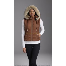 Hooded Zip Up Vest